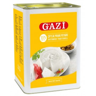 GAZİ BEYAZ PEYNİR %55 14KG KOLİ