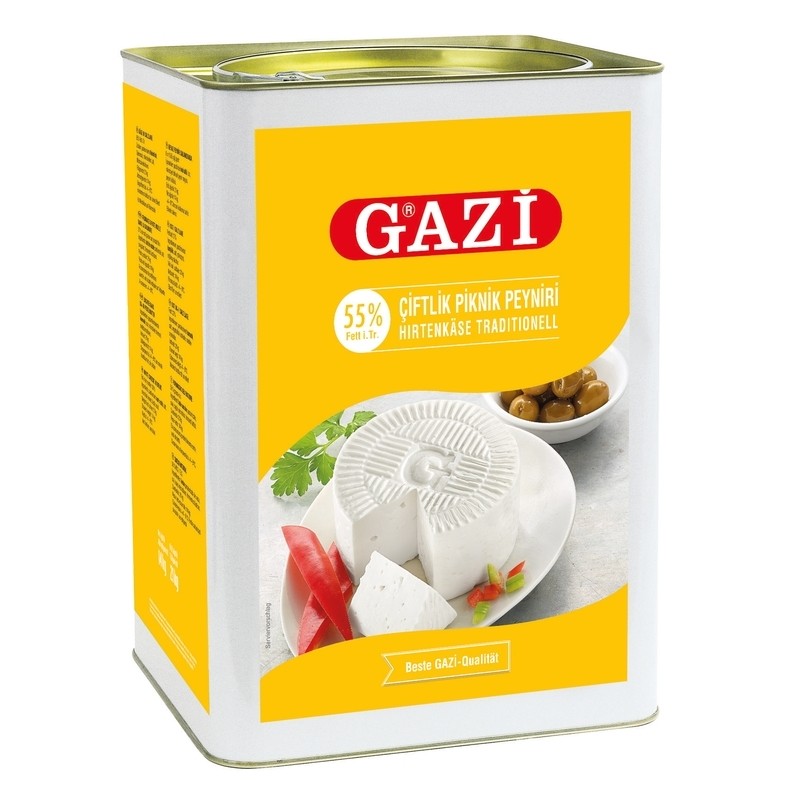 GAZI FROMAGE BLANC 55% 14KG BOITE