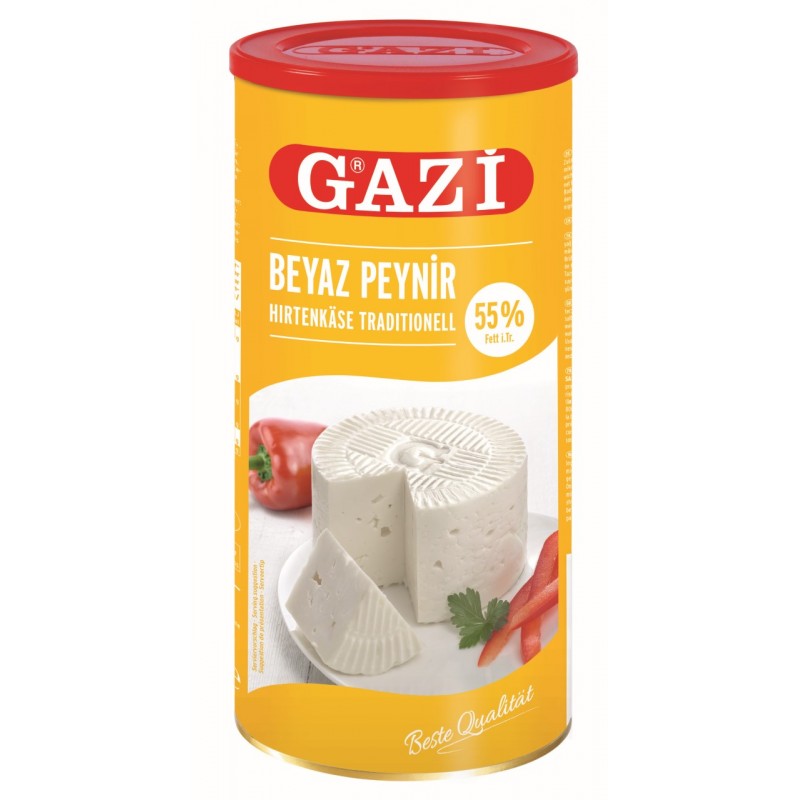 GAZİ BEYAZ PEYNİR %55 6X800GR