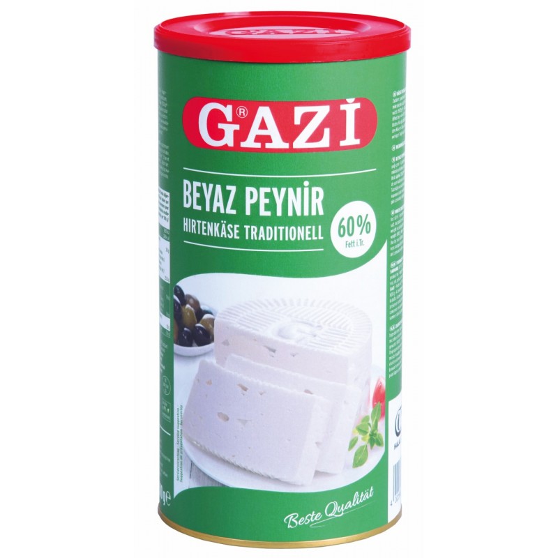 GAZİ BEYAZ PEYNİR %60 6X800GR