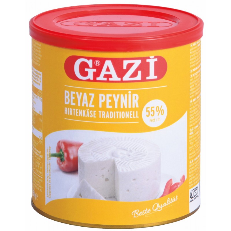 GAZİ BEYAZ PEYNİR %55 6X500GR