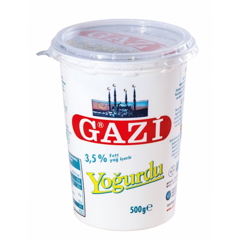 GAZI YAOURT 3.5% 12X500GR