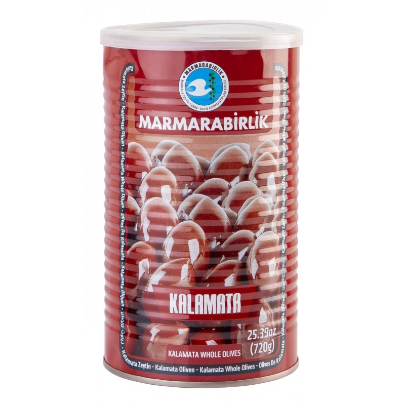 MARMARABIRLIK KALAMATA BLIK OLIJVEN 6X720GR