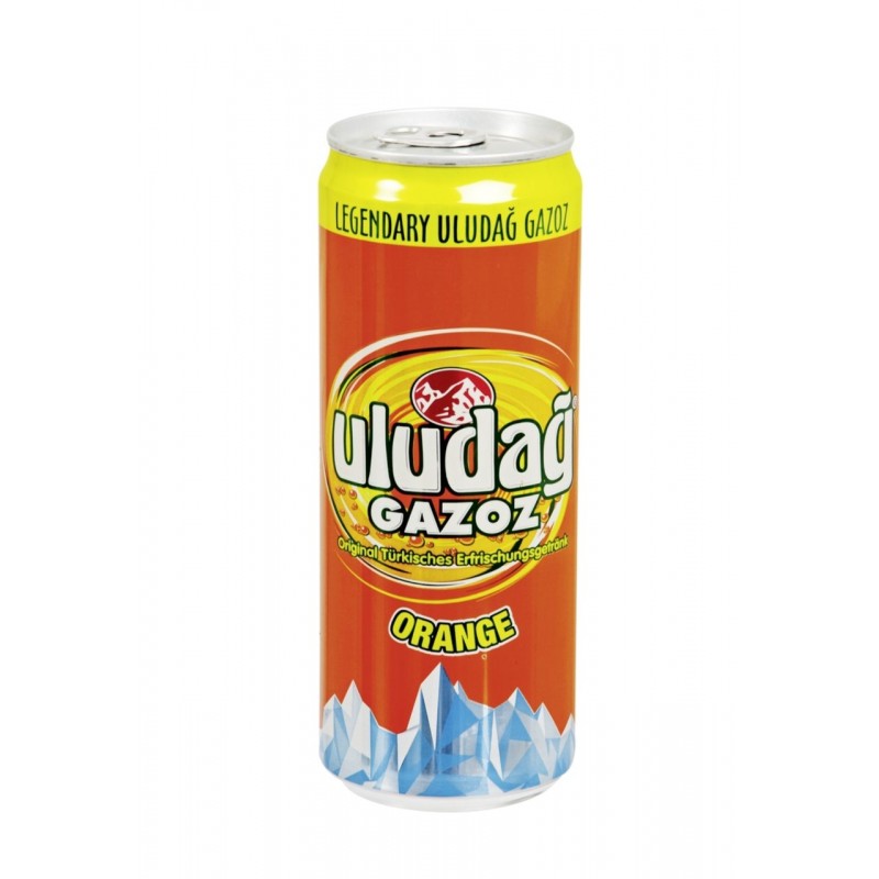 ULUDAG BLIK ORANJE 24X33CL